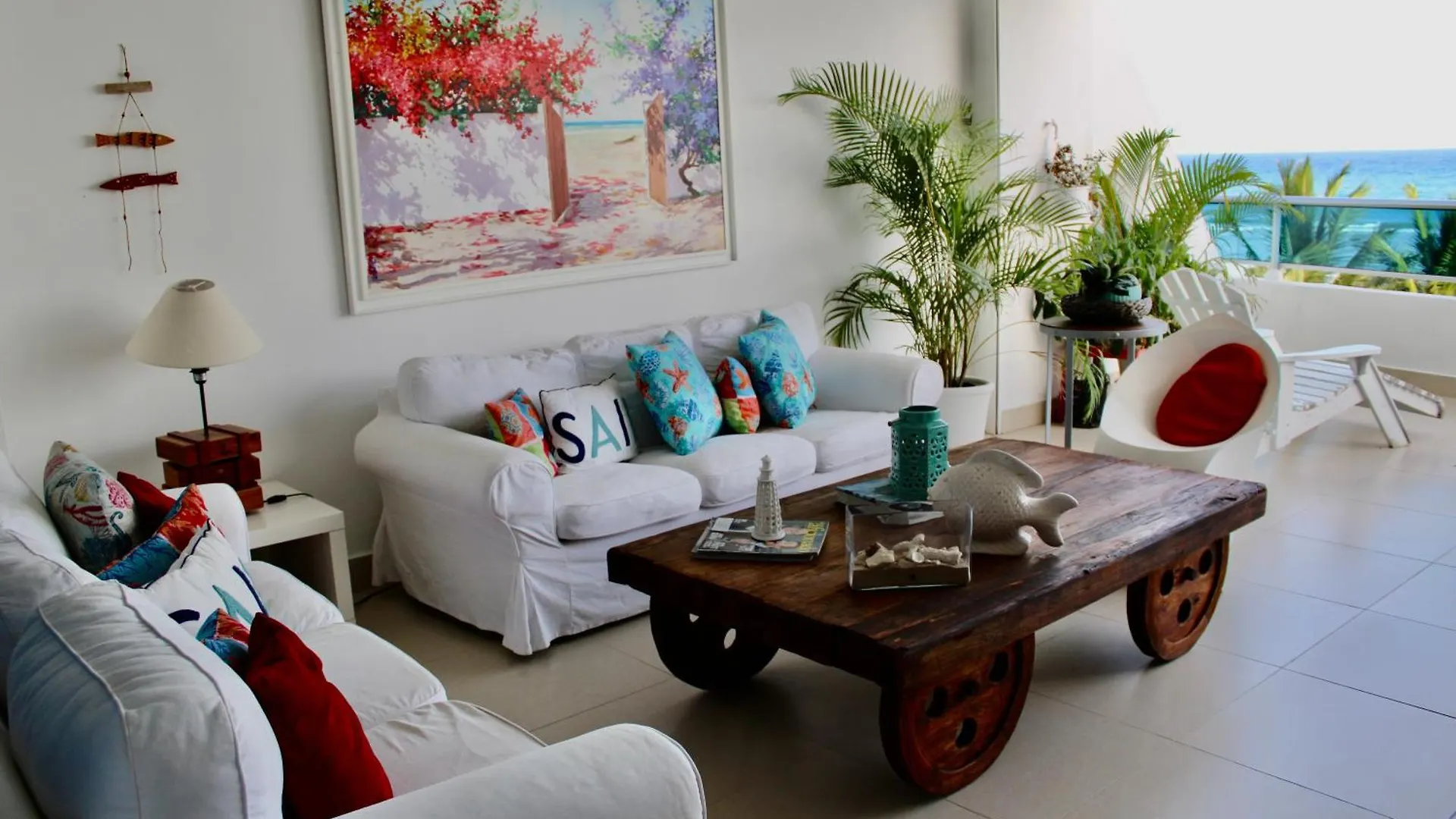 Lasolastower-Juandolio-2Br-3Bds-7Px-Wifi-Hugeterrace-Seaview Guayacanes Dominican Republic